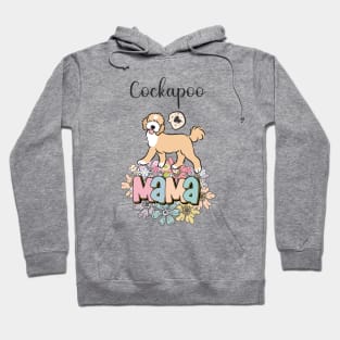 White and Apricot Cream Golden Cockapoo Mama 1 Hoodie